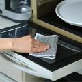 Non-Scratch Wire Dishcloth, Dishwashing Rags for Wet and Dry, Easy Rinsing, Reusable,for Kitchen Cleaning for Dishes, Sinks, Stove Tops. 