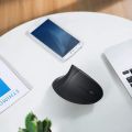 Anker 2.4G Wireless Vertical Ergonomic Optical Mouse, 800 / 1200 /1600 DPI, 5 Buttons for Laptop, Desktop, PC, Macbook - Black. 