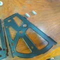 SHOE RACK FITTING SHOES CABINET HINGE 2 PIECES. 