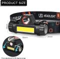 Head light Mini headlamp led sensor headlight flashlight rechargeable portable head lamp Waterproof Fishing/camping/hunting lantern torch. 
