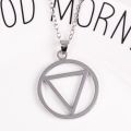 Akatsuki Hidan Ninja Jashin Necklace Trinity Symbol Baptism Catholicism Anime Religious Pendant New Jewelry. 