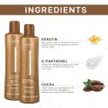 CADIVEU Keratin Brazilian Cacau Straightening Damage Shampoo Conditioner Set 300 ml. 