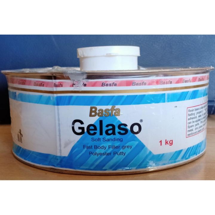 Gelaso Soft Sanding Fast Body Filler grey Polyester Putty