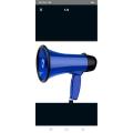 Portable Megaphone 20 Watt Power Megaphone Speaker Bullhorn Voice And Siren/Alarm Modes Loudspeaker megaPhone-Adjustable Volume-Lightweight Bull Horn for Cheerleading. 