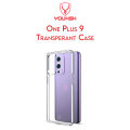 YOUKSH OnePlus 9 Transparent Cover - OnePlus 9 Transparent Jelly Back Cover - OnePlus 9 Soft Shock Proof Transparent Back Pouch - OnePlus 9 Crystal Clear Cover - OnePlus 9 Silicone Cover.. 