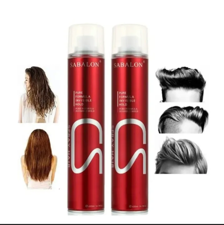Sabalon%20Invisible%20Hold%20Hair%20Spray%20250ml%20Hair%20Styling%20Spray%20Long%20Lasting%20Hold%20-%20Image%202