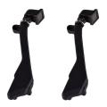 2X Black Rubber Snorkel for 1/10 RC Crawler Car Traxxas TRX-4 Defender TRX4 T4 Accessories. 