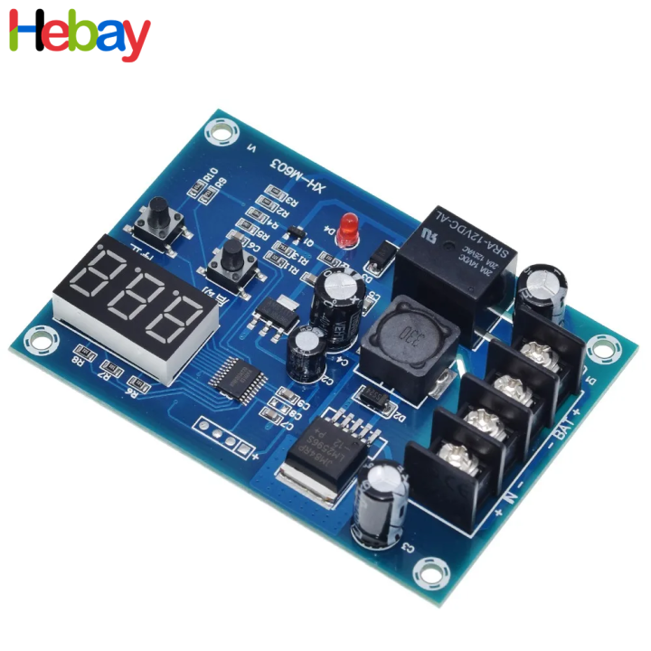 Xh-m603 Battery Charging Control Module Dc 12v-24v Voltage Charging Discharge Monitor Relay Switch Battery Protection Board