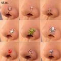 Funny Animal Nose Ring Hoop Septum Piercing Rings C Clip Ring Earrings for Women Kids Body Jewelry Non-Pierced Gifts. 