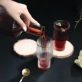 Vertical Stripe Fluted Bottom Jug Glass Set- 5 PCS. 
