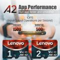 【Ready Stock+FREE Shipping+COD】Lenovo Micro TF SD Card 1/2TB Memory Card 512GB Class 10 Micro TF A2 High Speed Flash TF Cards 256GB 128GB C10 For Mobile Phone. 