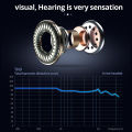 Earbuds Comfortable Noise Reduction Lightweight In-ear Wired Earbuds for Sports. 