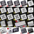 10th Generation Ten Core i9 i7 i5 i3 cpu Metal Sticker Laptop Label Desktop Sticker. 
