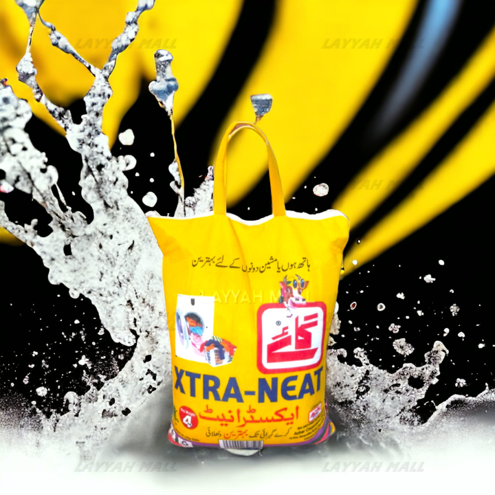 Cow Powder Washing Cow Extra Neat Washing Powder – 4kg | Daraz.pk