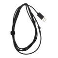 2.2M Replacement Durable Fast Transmission USB Soft Mouse Cable for logitech G502 Hero Mouse Line Replacement Wire. 