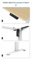 Height Adjustable Desk / Hydraulic Table / Office Table. 