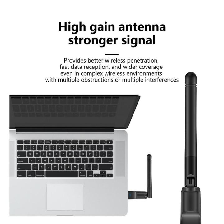 Alfa Wifi Net Wireless-N USB Adapter Fixed 3DBi Antenna Soft AP Wifi Utility For Windows For Pc - W113 also for receiver
