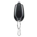Keychain Portable Charger l Keychain Portable power bank l 1500mAh Mini Power Emergency Pod Key Ring l Ultra-Compact External Fast Charging Power Bank l Portable Emergency Key Chain Power Bank l. 
