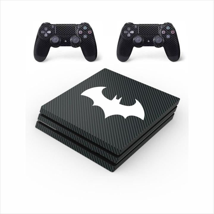 ps4%20pro%20sticker%20fix%20skin%20batman%20design%20with%202%20controller%20skin%20(not%20playstation%20,not%20pouch%20type)%20brand%20rana%20decoration%20-%20Image%202