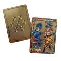 Dragon Ball Gold Card Anime Super Saiyan Son Goku Vegeta rare card Metal Card Classic Collection Toys Collection Cards. 