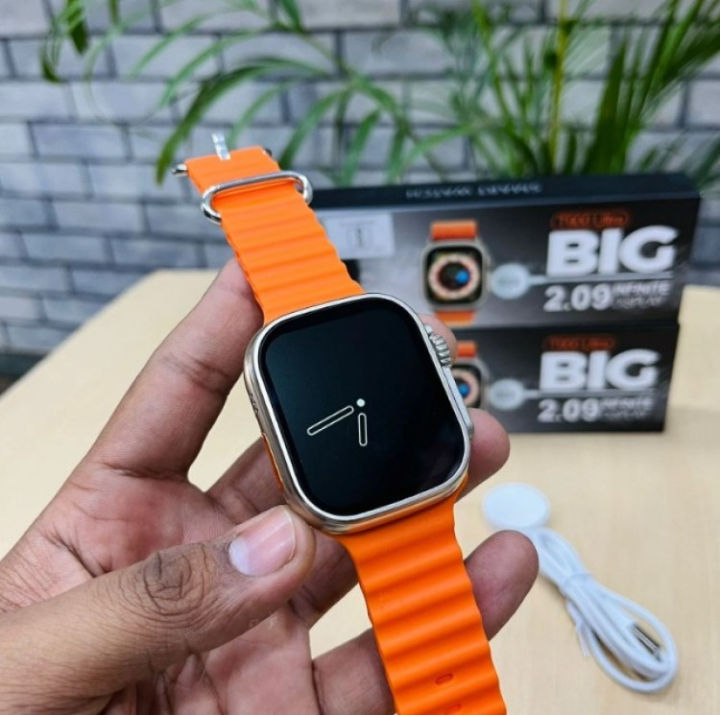T900 Ultra 2 Smartwatch Bluetooth Calling Sleep Monitoring 2.09 inch Full Touch Display Multi Sport Mode for Men Women and Teens
