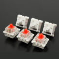 10Pcs Plastic For Cherry Red 3 Pin MX RGB Mechanical Switch Keyboard Replacement. 