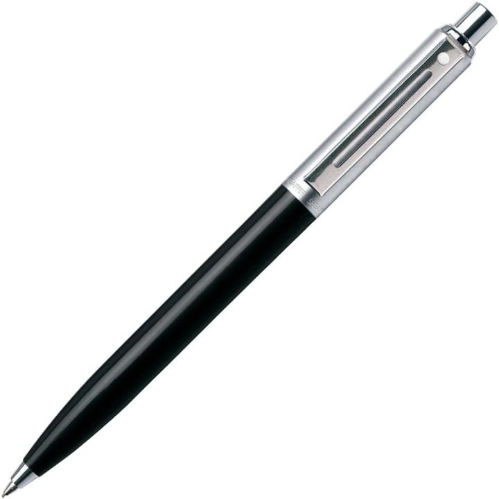 Sheaffer Sentinel 321 Black Brushed Chrome Cap CT Ballpoint Pen