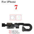 1set Front Camera Flex Cable For iPhone 7 8 Plus SE X X XS Max 11 12 Pro Max Facing Camera Right Proximity Sensor Flex Cable. 