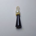 15 Pcs Fashion Fancy Black Hanging Tassels for Women Clothes and Dupatta  Style. 