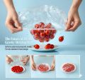 100 Pcs Disposable Cling Film Cover Elastic Food Storage Covers Disposable Bowl Covers Dish Plate Covers Transparent Universal Food Cover Stretch Lids For Cookware Kitchen Seal Lid Preservation Vacuum Food Storage Dust Proof Plastic Fresh Keeping Cover. 