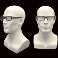 8 Pairs Safety Eye Glasses Side Shields, Slip on Clear Side Shield for Safety Glasses- Fits Most Eyeglasses(M-L). 