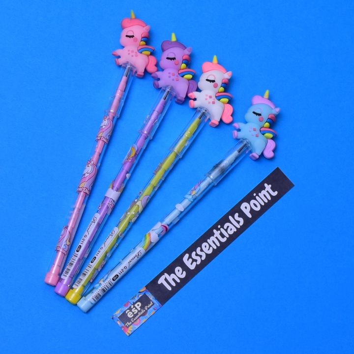Unicorn%20(set%20of%204)%20-%20Fancy%20Lead%20Bullet%20Push%20(sika)%20Pencil%20For%20Kids%20(Girls%20and%20Boys)%20-%20Image%203