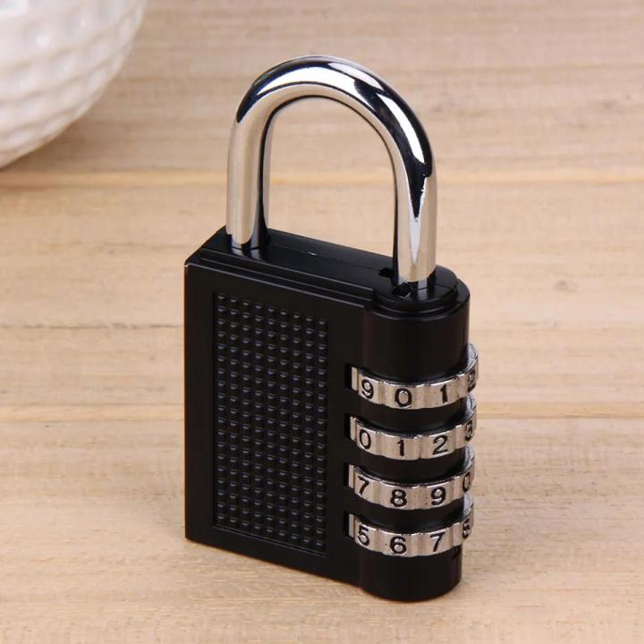 80*43*14mm%20Heavy%20Duty%204%20Dial%20Digit%20Combination%20Lock%20Weatherproof%20Security%20Padlock%20Outdoor%20Gym%20Safely%20Code%20Lock%20Black%C2%A0%20-%20Image%202