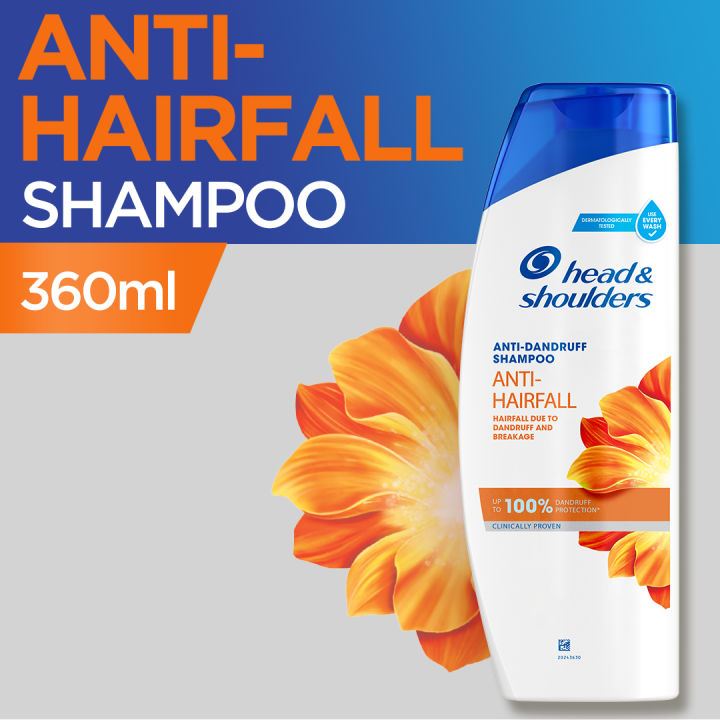Head & Shoulders Anti Hairfall Shampoo 360ml