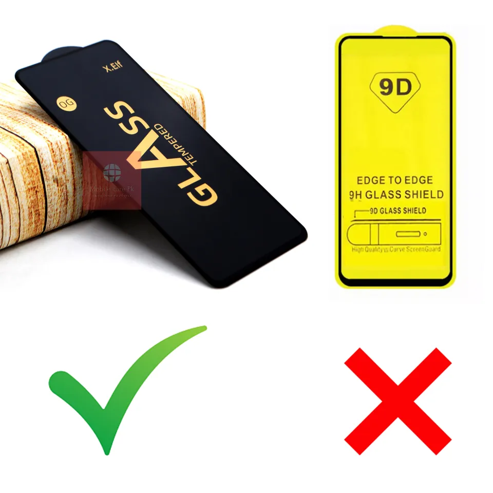 Full Coverage Tempered Glass Screen Protector For OnePlus 8T - 3-Layer Protection, Anti-Scratch