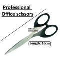 Professional Office Scissors Large 16 cm Stationary Paper Scissor. 