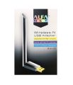 Alfa USB 2.4G Wireless Wi-Fi Catcher Receiver USB 2.0 LAN CARD For Computer Laptop 3dbi Antenna Adopter, Mini WIFI Receiver. 