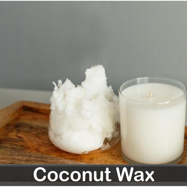 Coconut Wax | White Fully Refined for long lasting Candles making Premium Quality (250g).