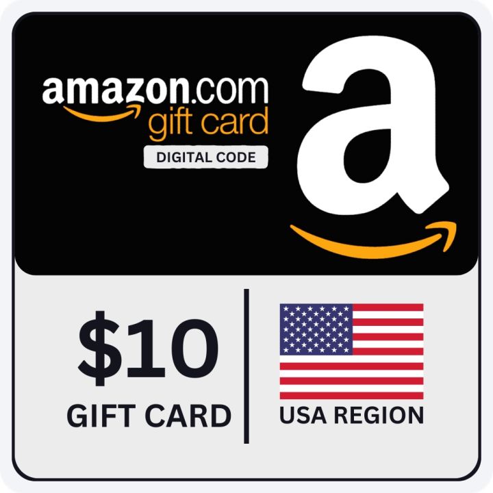 Amazon Gift Card USD 10 - USA Region