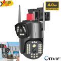Latest New Model Ultra HD 4MP Dual Lens Security Camera V380 Pro Smart Home 4MP Auto Tracking Waterproof Outdoor Wireless WIFI IP Camera. 