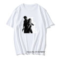 Vintage The Last Of Us Ellie And Joel T-Shirt for Men Cotton Tshirt Fireflies Tlou Video Game Retrod. 