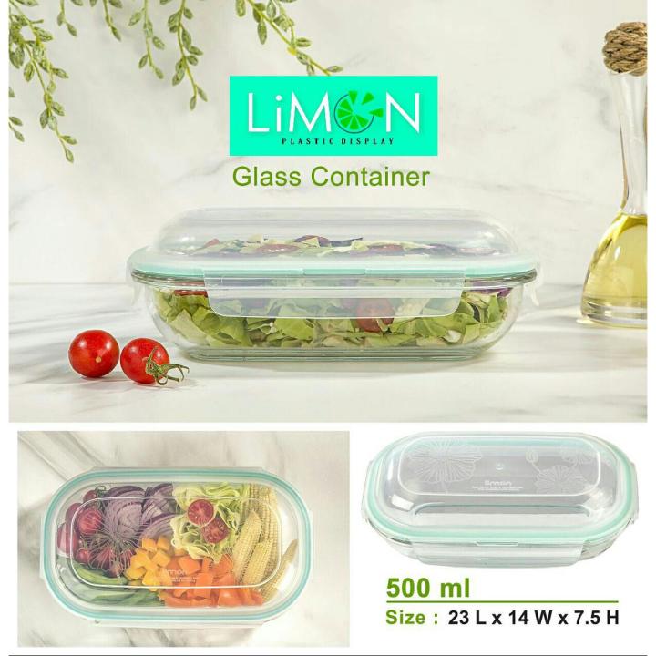 Glass Container 500 Ml