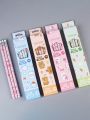 10Pcs Graphite Pencil Set Korean Kawaii Stationery Pencils for Children School Writing Drawing Art Supplies. 