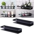 Pack of 2 Washroom Accessories Storage Bathroom Metal  Wall mount Shelf Rack Organiser. 