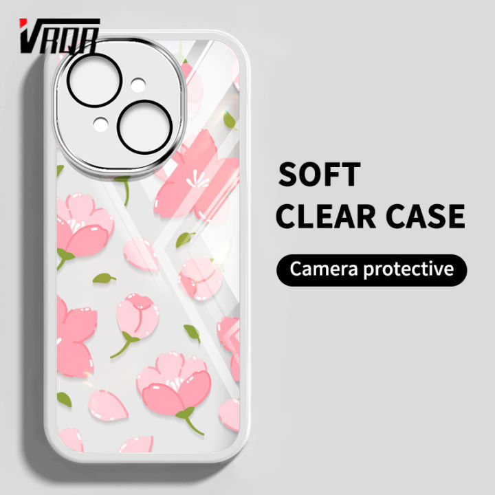 VRQR Flower Phone Case For Tecno Spark Go 1 GO Back Cover Beautiful Tulips Patterns Phone Cover Tecno Spark GO 2025 Pop 9