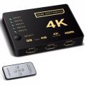 Hdmi Switch 5 port 2k/4k Lcd Led. 