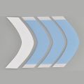 Blue V Strips - 10 pcs Blue Strip For Hair Wig | Double Sided for Hair Extensions | (Blue Color) | LORD TAPES |. 