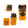 Tolsen 9PCS Steel Number Punch Stamp Set (6mm) 25097. 
