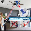 Ceiling Fan Duster - Effortlessly Clean with Our Ceiling Fan Duster and Innovative Extendable Rod - Ceiling Fan Duster. 