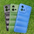 Motorola Moto G84 5G Shockproof Puffer Case Lightweight Anti-Scratch Full Camera Protection Cover. 